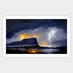 Benbulben Lightning Sticker